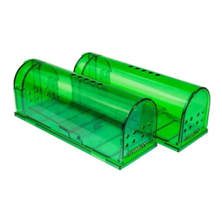 Gardalux Diervriendelijke muizenval | 2 stuks (Herbruikbaar, Eenvoudig in gebruik) TTGM96 K170111766 - 1