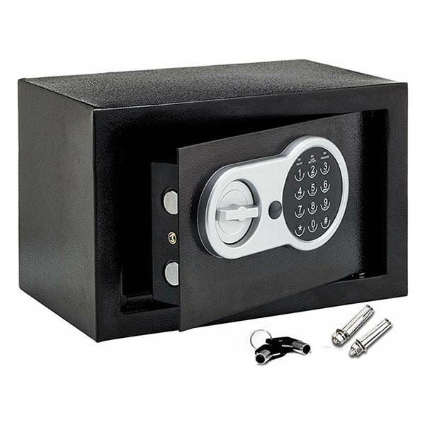 Gardalux Elektronische kluis | Gardalux | 30.5 x 19.5 x 20 cm (Alarm, Cijferslot, Batterijen) 871125201279 K170404795 - 2