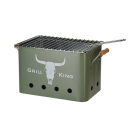 Houtskool BBQ | Gardalux | 32 x 21 x 21 cm (Groen)