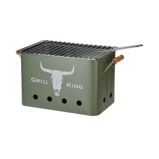 Gardalux Houtskool BBQ | Gardalux | 32 x 21 x 21 cm (Groen) C80901190 K170103225 - 