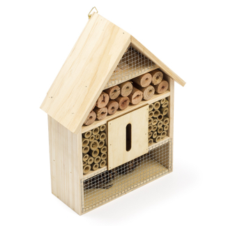 Gardalux Insectenhotel | Gardalux | 6 kamers | Bamboe huis (Solitaire bijen, lieveheersbeestjes, vlinders, torren en oorwormen) VH2000140 K170116339 - 1