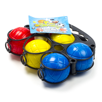 Gardalux Jeu de boules set | 6-delig (Gekleurd, Draagnet) 491720020 K180107451 - 3