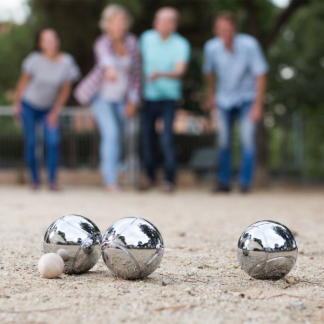 Gardalux Jeu de boules set | 6-delig (Metaal, Afstandsmeter, Draagtas) 491720030 K180107452 - 4