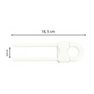 Gardalux Kinderslot kast | Gardalux (Kunststof, Wit) 491910060 K170105414 - 4