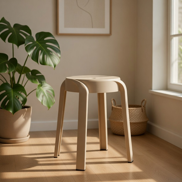 Gardalux Kruk | Gardalux | 34 x 45 cm (Stapelbaar, UV-bescherming, Kunststof, Beige) LF7000060 K170105941 - 2