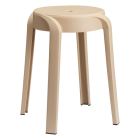 Kruk | Gardalux | 34 x 45 cm (Stapelbaar, UV-bescherming, Kunststof, Beige)