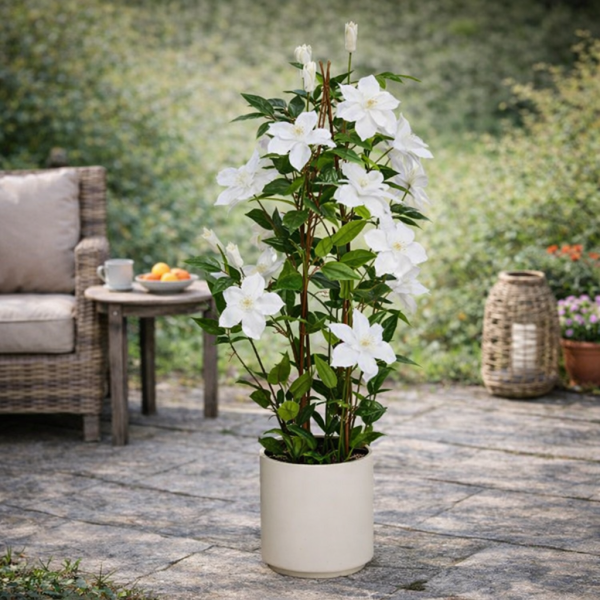 Gardalux Kunstplant Clematis | Gardalux | 98 cm (In pot) 318001480 K170105897 - 2
