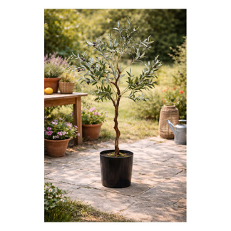 Gardalux Kunstplant Olijfboom | Gardalux | 120 cm (In pot) 317002920 K170105886 - 2
