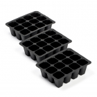 Gardalux Kweekbak | Pro Garden | 14 x 6 x 22 cm (12 vakken, Kunststof, 3 stuks) C22216040 K170501452 Gardalux Kweekbak | Pro Garden | 14 x 6 x 22 cm (12 vakken, Kunststof, 3 stuks) C22216040 K170501452