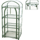 Gardalux Kweekkas | 50 x 45 x 105 centimeter (3 lagen, Foliekas, Roldeur, Ritssluiting, Doorzichtig) CE6500310 K170105390 - 2