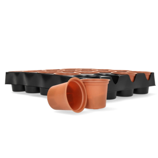 Gardalux Kweekpotjes | Gardalux | 20 stuks (Tray,  Rond, 5 x Ø 6 cm per potje) CY8001450 K170105380 - 1