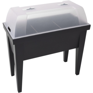 Gardalux Kweektafel | Gardalux | 100 x 50 x 107 cm (Deksel, Binnen/buiten, 120 liter, Antraciet) Y54197520 K170105403 - 1