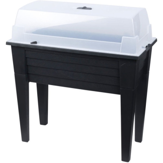 Gardalux Kweektafel | Gardalux | 78 x 40 x 83 cm (Deksel, Verwijderbare poten, Binnen/buiten, 50 liter, Antraciet) Y54197480 K170105402 - 1