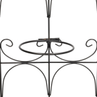 Gardalux Muurhaak | Gardalux | 29 x 79 centimeter (Voor 2 bloempotten, Metaal, Zwart) 138000250 K170105351 - 4
