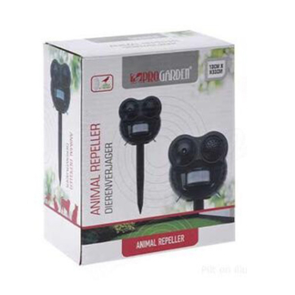 Gardalux Ongedierteverjager | Gardalux (Ultrasoon, Batterij, Bewegingssensor, Groen) CY8901120 K170106025 - 2