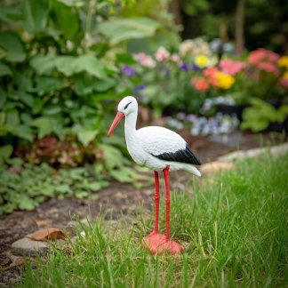 Gardalux Ooievaar beeld | Gardalux | 68 x 25 x 78 cm (Kunststof) 836360270 K170106034 - 3