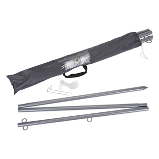 Gardalux Paal voor schaduwdoek | Gardalux (Met scheerlijn, 2.2 meter) X61500010 K170105990