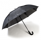 Paraplu | Ø 75 cm (Automatisch, Schouderband, Zwart)