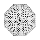 Gardalux Paraplu | Gardalux | Ø 86 cm (Krom handvat, Automatisch, Transparant, Stippen) 871341481871 K170104880 - 2