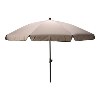 Gardalux Parasol | Gardalux | Ø 200 x 185 cm (Taupe, Kantelbaar, Rond) X11000510 K170105257 - 1