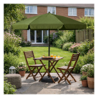 Gardalux Parasol | Gardalux | Ø 200 x 235 cm (Groen, Kantelbaar, UPF 30+) KT4000540 K170105971 - 3