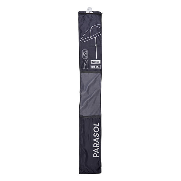 Gardalux Parasol | Gardalux | Ø 200 x 235 cm (Lichtgrijs, Kantelbaar, UPF 30+) KT4000520 K170105969 - 4