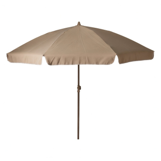 Gardalux Parasol | Gardalux | Ø 200 x 235 cm (Taupe, Kantelbaar, UPF 30+) KT4000510 K170105968 - 1