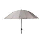Parasol | Gardalux | Ø 220 x 190 cm (Grijs, Kantelbaar, Rond)