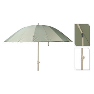 Gardalux Parasol | Gardalux | Ø 220 x 190 cm (Groen, Kantelbaar, Rond) X11000910 K170105261 - 1