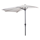 Gardalux Parasol | Gardalux | Ø 270 cm (Crème, Half) FE9000010 K170105961 - 2