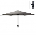 Gardalux Parasol | Gardalux | Ø 270 cm (Grijs, Rond, Polyester doek) FD4300730 K170104760 Gardalux Parasol | Gardalux | Ø 270 cm (Grijs, Rond, Polyester doek) FD4300730 K170104760