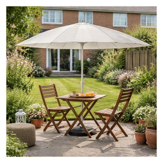 Gardalux Parasol | Gardalux | Ø 280 x 252 cm (Taupe, Kantelbaar) X15000030 K170105978 - 3
