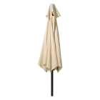 Gardalux Parasol | Gardalux | Ø 300 x 248 cm (Crème, Rond, UPF 30+) FD4200600 K170105952 - 3