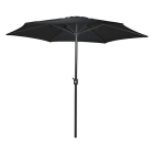 Gardalux Parasol | Gardalux | Ø 300 x 248 cm (Donkergrijs, Rond, UPF 30+) FD4200630 K170105955 - 1