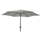 Gardalux Parasol | Gardalux | Ø 300 x 248 cm (Lichtgrijs, Rond, UPF 30+) FD4200620 K170105954 - 1