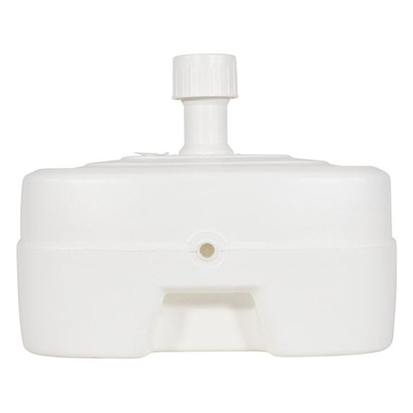 Gardalux Parasolvoet | Gardalux (Verrijdbaar, Vulbaar tot 45 liter, Voor palen van Ø 33 -  50 mm, Wit) D14600600 K170104721 - 4
