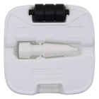 Gardalux Parasolvoet | Gardalux (Verrijdbaar, Vulbaar tot 45 liter, Voor palen van Ø 33 -  50 mm, Wit) D14600600 K170104721 - 5