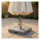 Gardalux Parasolvoet | Gardalux (Voor palen van Ø 25 - 48 mm, Graniet, 20 kg) X79000010 K170105550 - 2