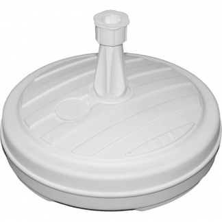 Gardalux Parasolvoet | Gardalux (Vulbaar tot 13 liter, Voor palen van Ø 18 - 32 mm, Wit) Y19100101 Y19100160 K170104719 - 1