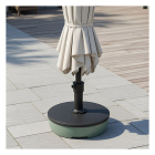 Gardalux Parasolvoet | Gardalux (Vulbaar tot 20 liter, Voor palen van Ø 32 – 50 mm, Grijs/Groen) Y19197940 K170105252 - 2