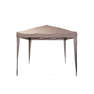 Gardalux Partytent | Gardalux | 295 x 295 x 250 cm (Taupe, Polyester, UPF 30+) FE7000400 K170105910