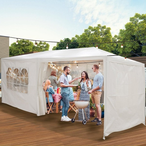 Gardalux Partytent | Lifetime Garden | 3 x 6 x 2.50 m (Wit, Kunststof) 96506 K170104879 - 5