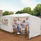Gardalux Partytent | Lifetime Garden | 3 x 6 x 2.50 m (Wit, Kunststof) 96506 K170104879 - 6