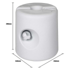 Gardalux Partytent voet | Gardalux | Ø 24 cm (Vulbaar tot 7.5 liter) 50147 Y19106010 K170104848 - 2