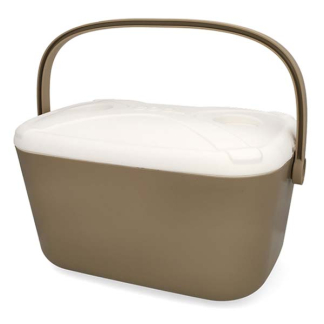 Gardalux Passieve koelbox | Gardalux | 20 liter (Draagbeugel, Afsluitbaar, Beige) Y22000130 K170105297