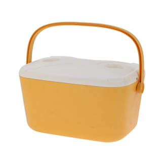 Gardalux Passieve koelbox | Gardalux | 20 liter (Draagbeugel, Afsluitbaar, Geel) Y22000120 K170105298 - 1