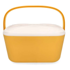 Gardalux Passieve koelbox | Gardalux | 20 liter (Draagbeugel, Afsluitbaar, Geel) Y22000120 K170105298 - 2