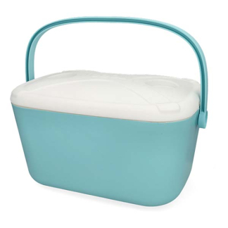 Gardalux Passieve koelbox | Gardalux | 20 liter (Draagbeugel, Afsluitbaar, Turkoois) Y22000100 K170105300 - 1