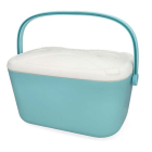Gardalux Passieve koelbox | Gardalux | 20 liter (Draagbeugel, Afsluitbaar, Turkoois) Y22000100 K170105300 - 1