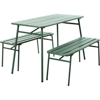 Gardalux Picknickset | Gardalux | 3-delig (Metaal, Groen) X80000410 K170103232 - 